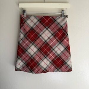 Plaid skirt